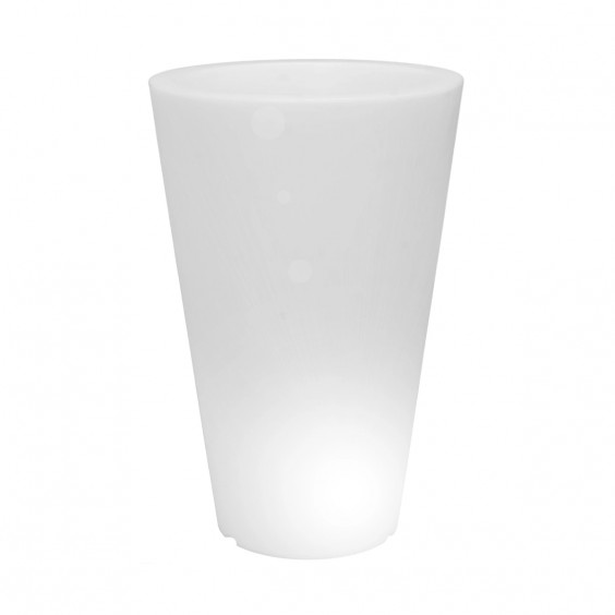 Serralunga Liscio Siena Light pot with light - Agof Store