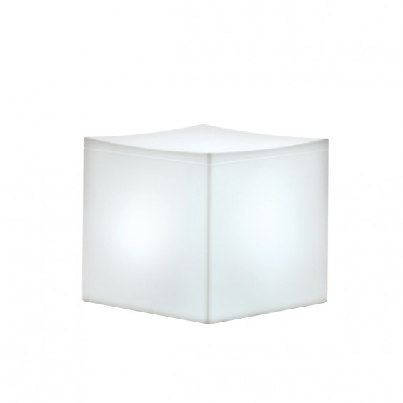 Serralunga Lounge Cube Light pouf with light - Agof Store