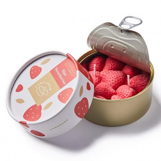 Candle Hand Ripe Strawberry candle - Agof Store