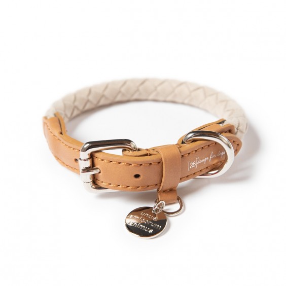 Duepuntootto Ferdinando Greenie dog collar - Agof Store