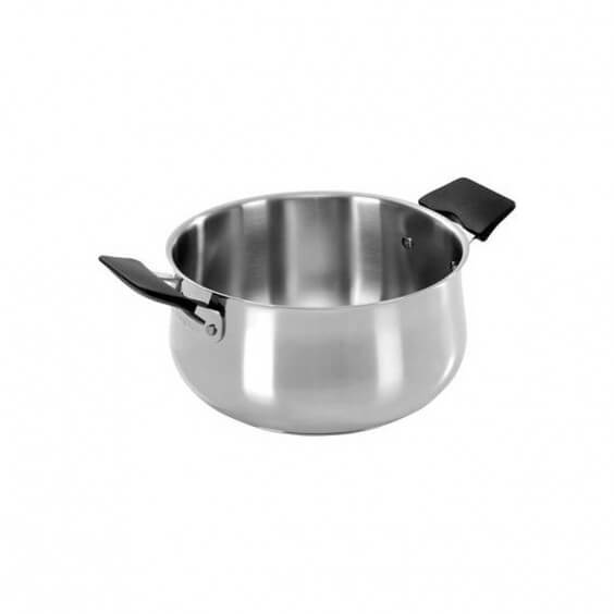 BARAZZONI 33 Carati Inox Casserole - Agof Store