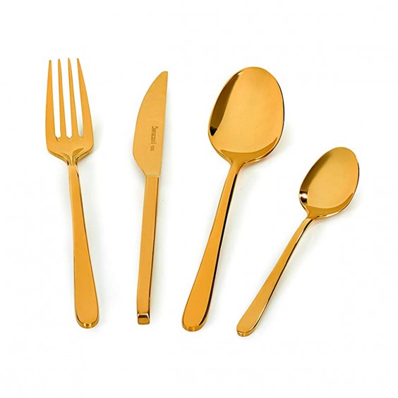 BARAZZONI Malachite Oro Cutlery Set - Agof Store