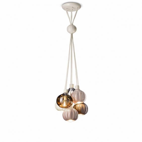 Ferroluce Afoxè 6 pendant lamp - Agof Store