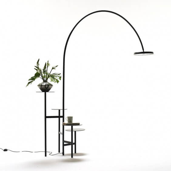 Mogg Ikebana ad arco Stehleuchte - Agof Store