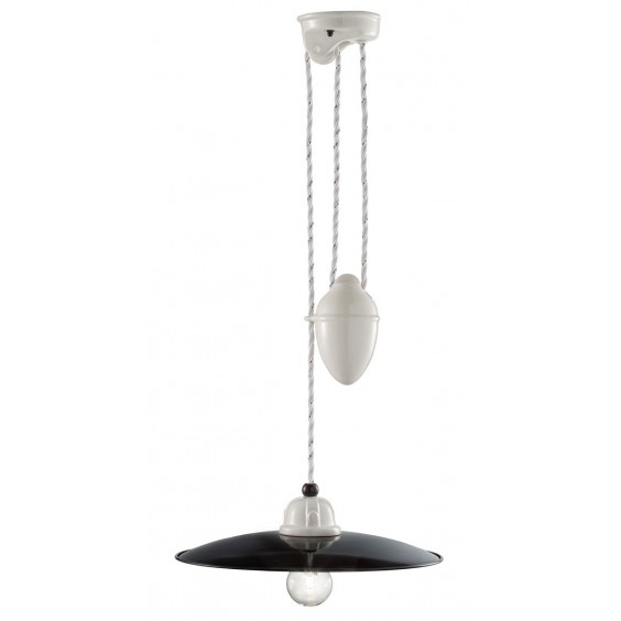 Ferroluce B&W C1616 pendant lamp - Agof Store