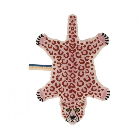 Doing Goods Pinky Leopard Small rug - Agof Store