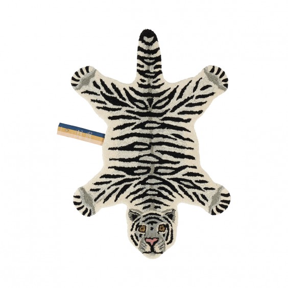 Doing Goods Snowy Tiger Small rug - Agof Store