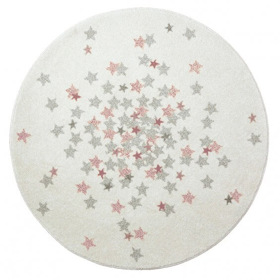 AFK Living Nova Round Pink children rug - Agof Store