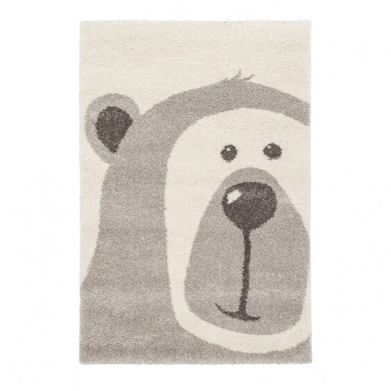 AFK Living Teddy Bear Dust Grey children rug - Agof Store