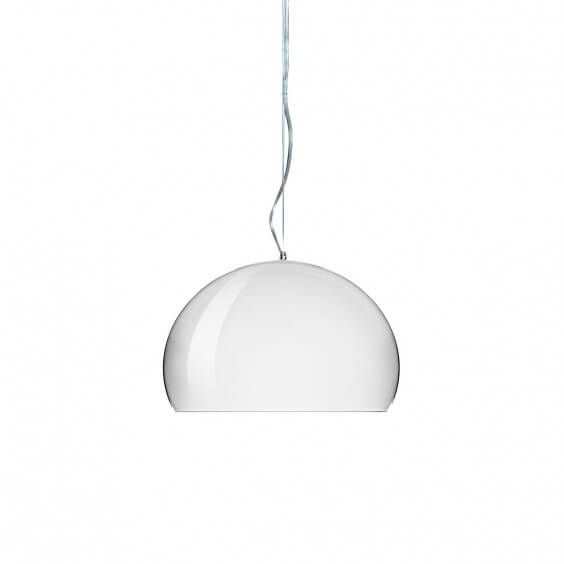 Small FL/Y Metallised Pendant Lamp Kartell - Agof Store