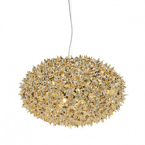 Bloom S1 Metallised Pendant Lamp Kartell - Agof Store