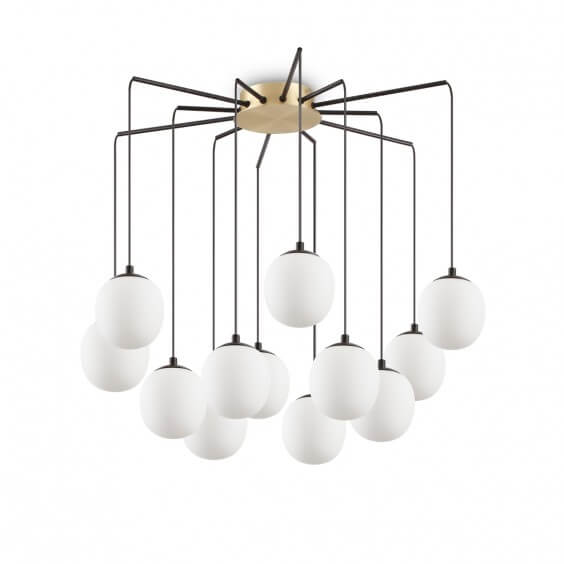 Ideal Lux Rhapsody 12 pendant lamp - Agof Store