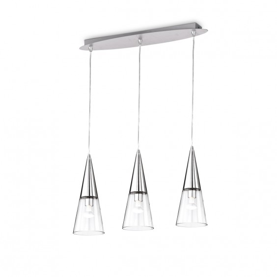 Ideal Lux Cono 3 pendant lamp - Agof Store