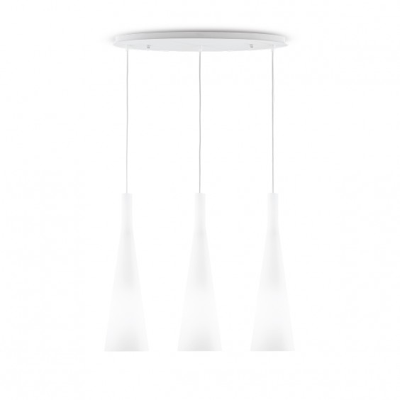 Milk 3 Lampada a sospensione Ideal Lux - Agof Store