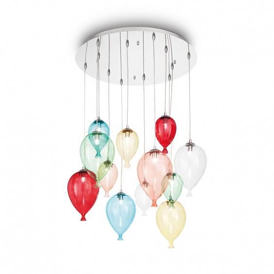 Ideal Lux Clown 12 Pendelleuchte - Agof Store