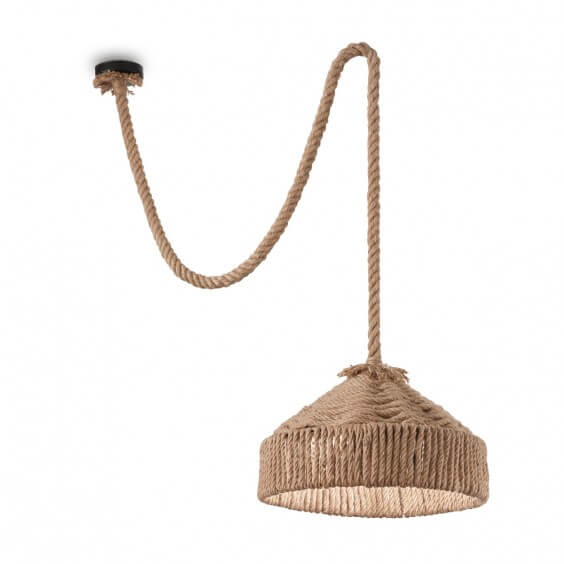 Canapa 1 Lampada a sospensione Ideal Lux - Agof Store