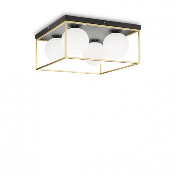 Ideal Lux Lingotto 4 wall ceiling lamp - Agof Store