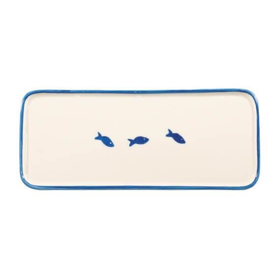 Zafferano Lido Fish Rectangular Plate - Agof Store