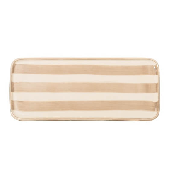 Zafferano Lido Sand Rectangular Plate - Agof Store