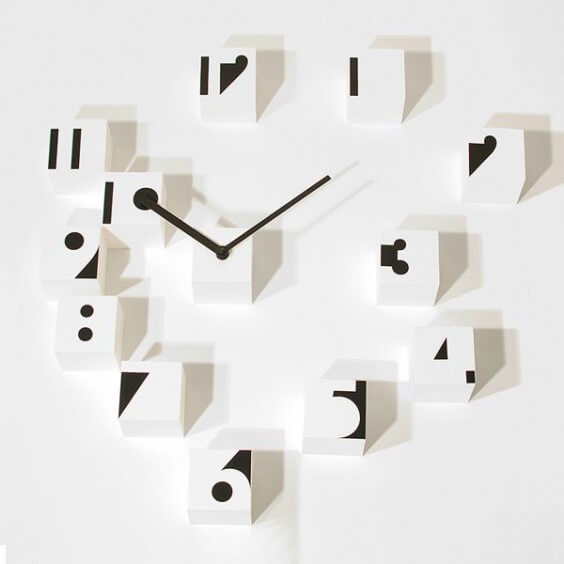 Progetti RND_Time Optical wall clock - Agof Store