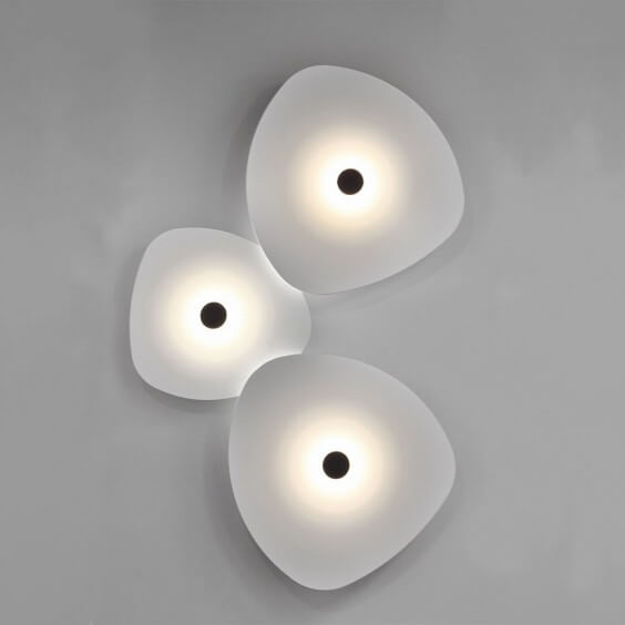 Egoluce Flower maxi Ø50 wall ceiling lamp - AGOF Store