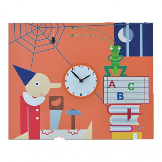 Pirondini Pinocchio Wall Clock - Agof Store