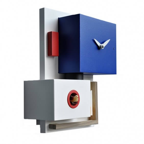 Pirondini Around Rietveld Cuckoo Clock - Agof Store