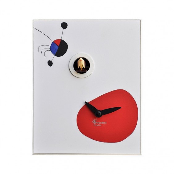 Pirondini D'Apres Mirò Cuckoo Clock - Agof Store