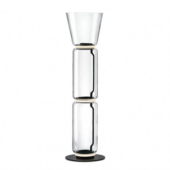 Flos Noctambule 2 High Cylinder & Cone Small Base lampada da terra - Agof Store