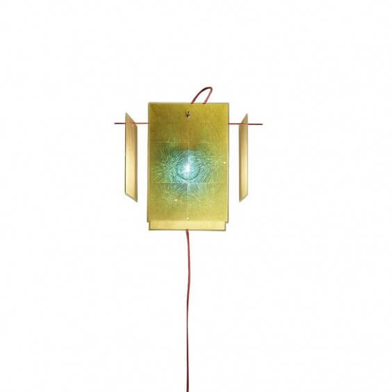 Ingo Maurer 24 Karat Blau wall lamp - Agof Store