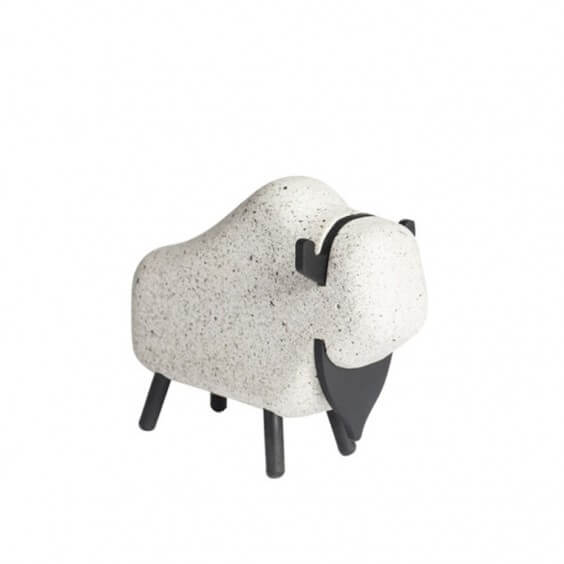 KORRIDOR Concrete Bison | Oggetto Decorativo | Agof Store