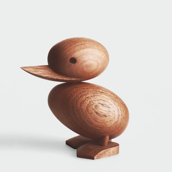 Architectmade Duckling Wooden Figurine - Agof Store