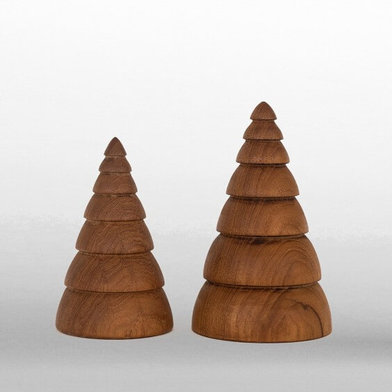 Architectmade Jul Teak Wood Decorative Object - Agof Store