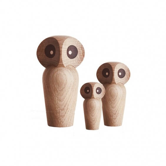 Architectmade Owl Wooden Figurine - Agof Store